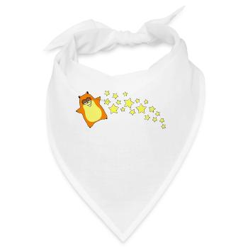 HamSternschnuppe - Bandana - Weiß - Vorne