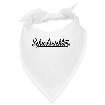 Schiedsrichter - Bandana - Weiß - Vorne