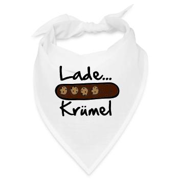Lade... Krümmel_v2 - Bandana - Weiß - Vorne