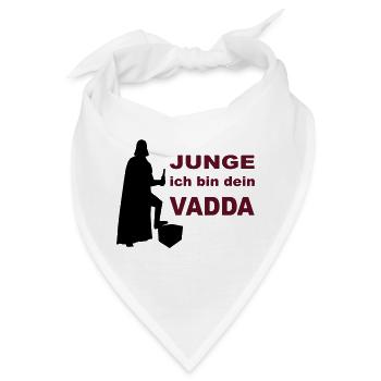 Ich bin dein Vater - Bandana - Weiß - Vorne