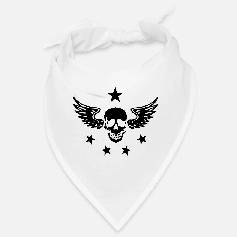 Crâne et ailes 01 Bandana