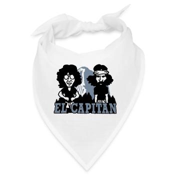 El Capitan Yosemite Valley - Bandana - Weiß - Vorne