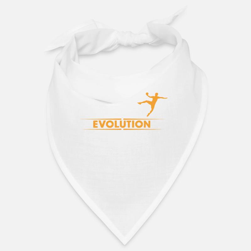 Handball Evolution - orange/weiss - Bandana - blanc
