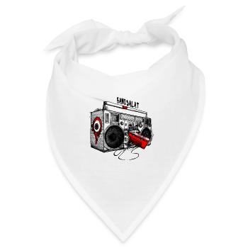 Bandsalat - Bandana - Weiß - Vorne