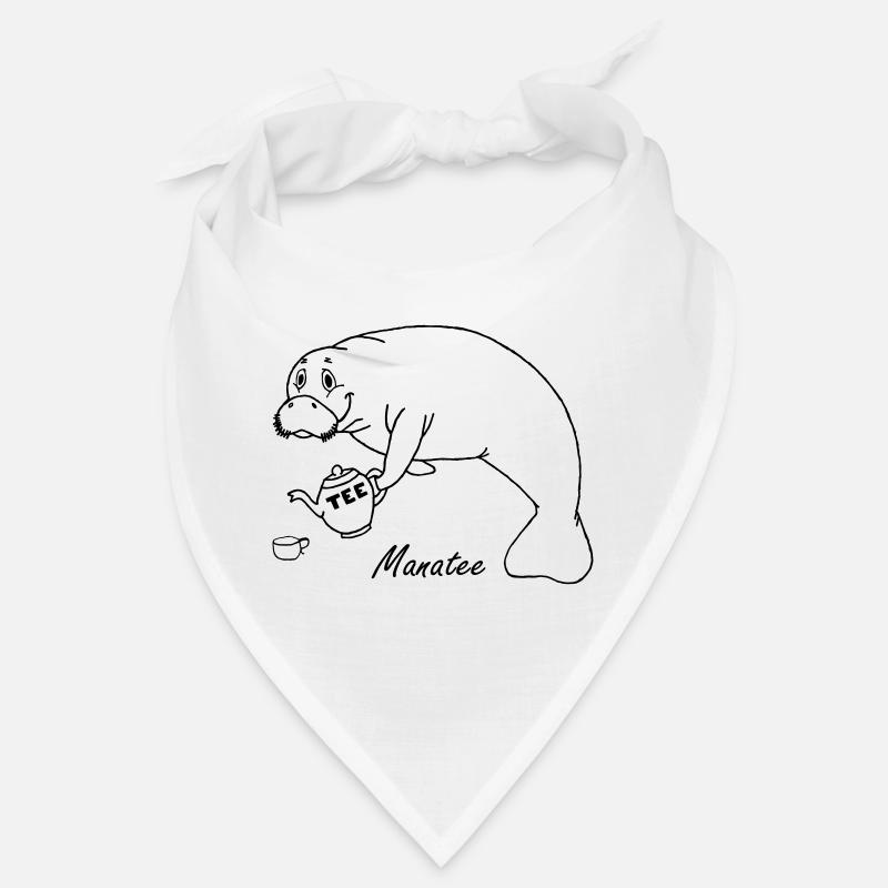Manatee mag Tee Bandana