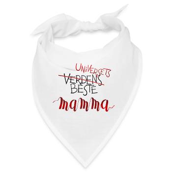 Universum Die beste Mamma - Bandana - Weiß - Vorne