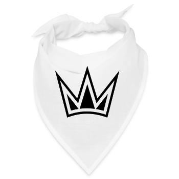 crown de - Bandana - Weiß - Vorne
