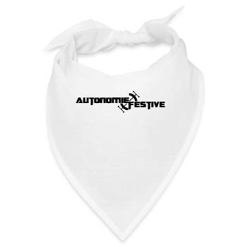 festlichen Autonomie - Bandana - Weiß - Vorne