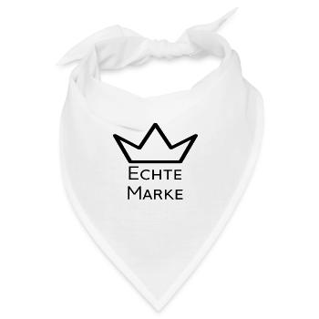 Echte Marke - Bandana - Weiß - Vorne
