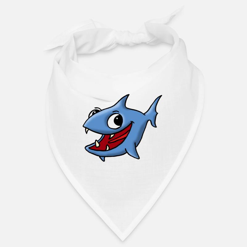 Blue Fish Bandana