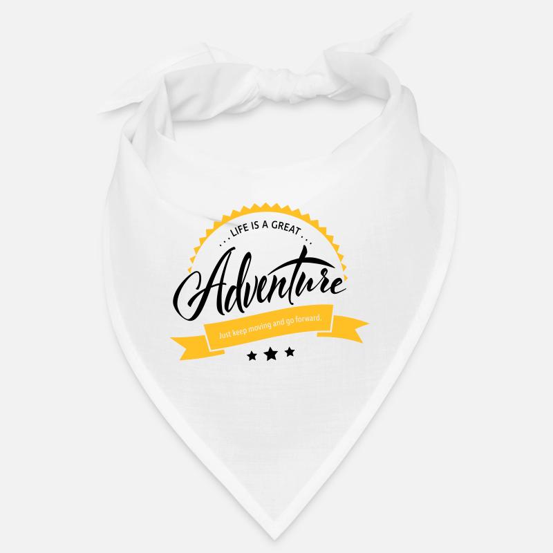 La vie est une grande aventure Bandana