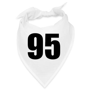 95 - Bandana - Weiß - Vorne