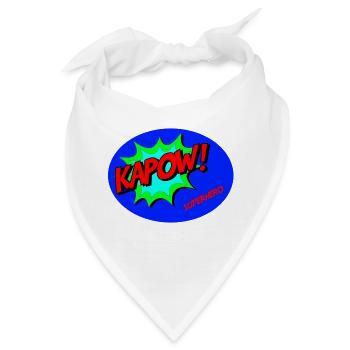 Superhero (Superheld) - Bandana - Weiß - Vorne