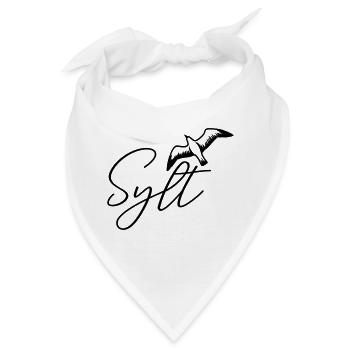 Sylt Möwe - Bandana - Weiß - Vorne