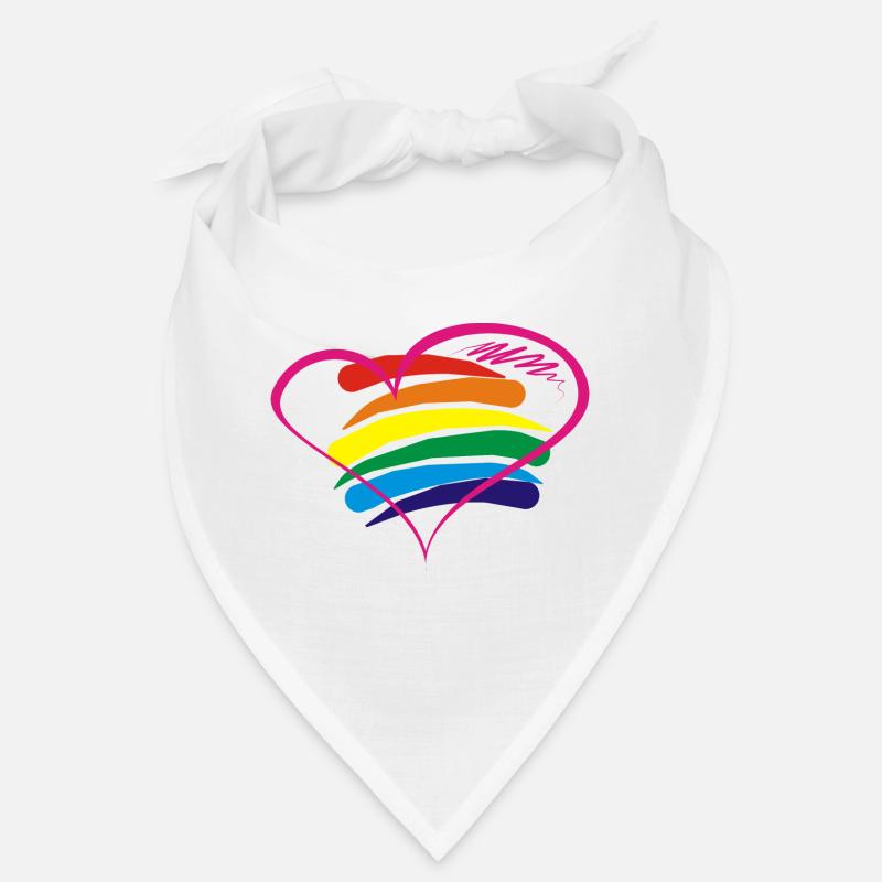 Pride - Bandana - Weiß