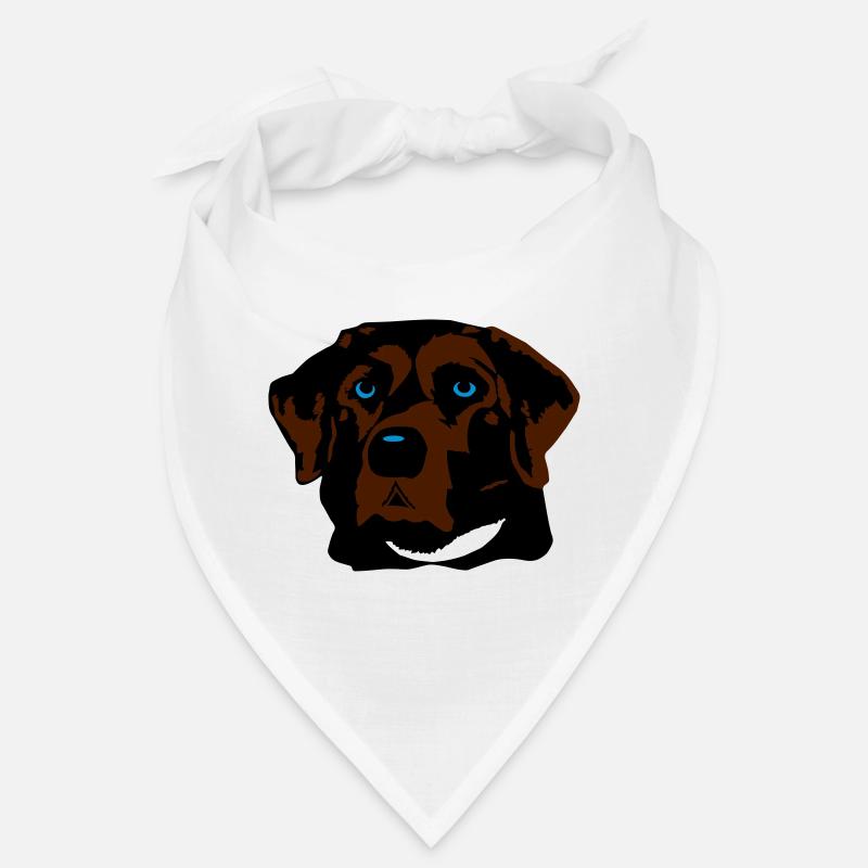 Labrador braun, blond oder schwarz Bandana
