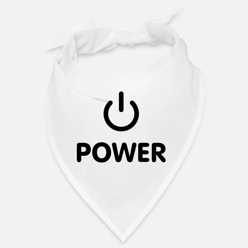 Power Button - PrintShirt at Bandana