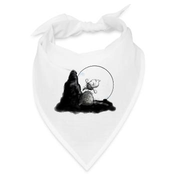 Wolf Schäfchen - Schaf - Sheep - Bandana - Weiß - Vorne