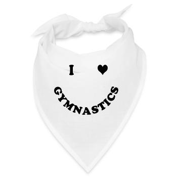 Gymnastik - Bandana - Weiß - Vorne