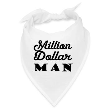 Million Dollar Man - Bandana - Weiß - Vorne