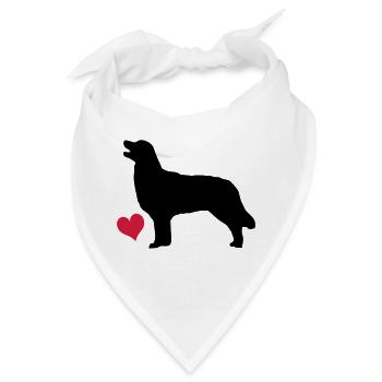 retriever - Bandana - Weiß - Vorne