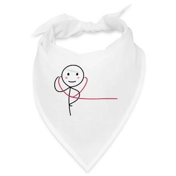 Together Forever (Motiv 2 von 2) (Boy) - Bandana - Weiß - Vorne