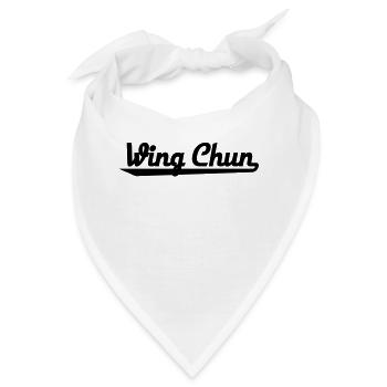 Wing Chun - Bandana - Weiß - Vorne