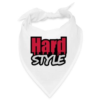 Hard Style - Bandana - Weiß - Vorne
