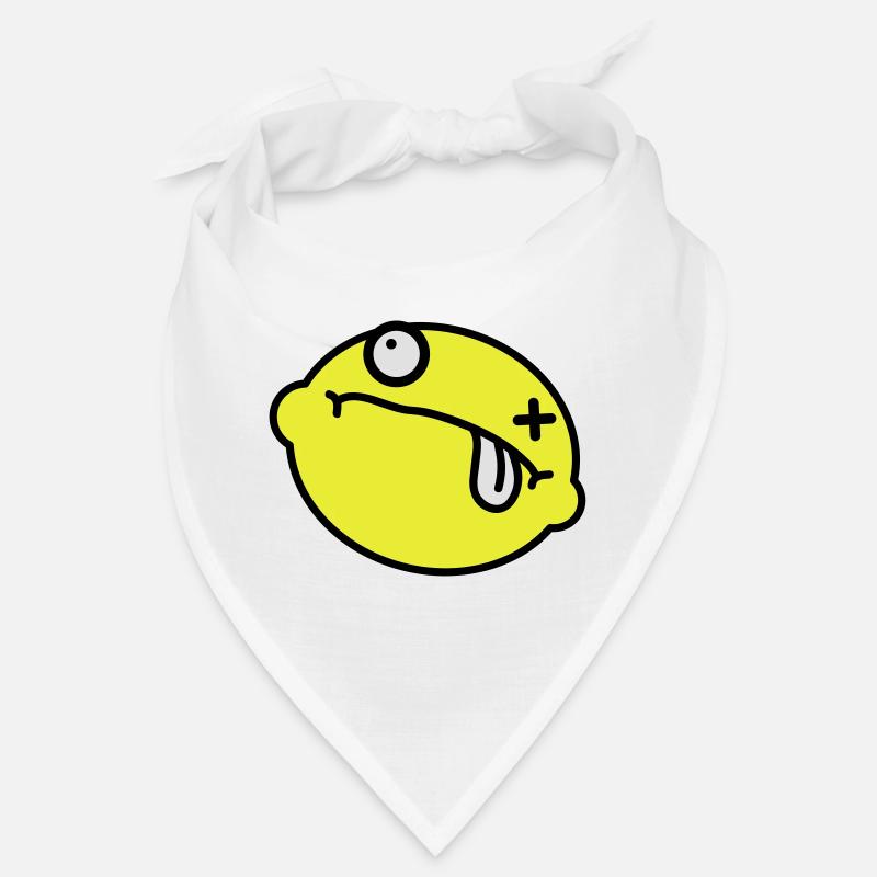 Dead Lemon Smiley Bandana