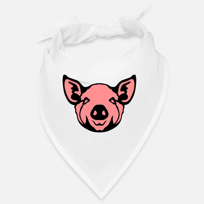 tete cochon pig face 8 Bandana