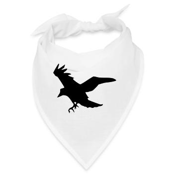 Rabe - Bandana - Weiß - Vorne