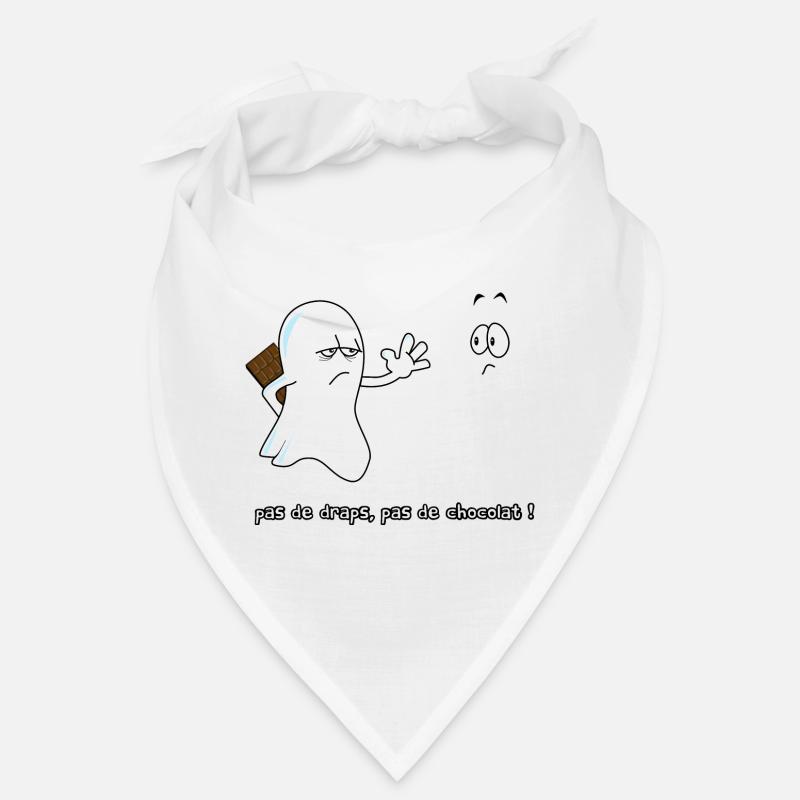 No choco - Bandana - blanc