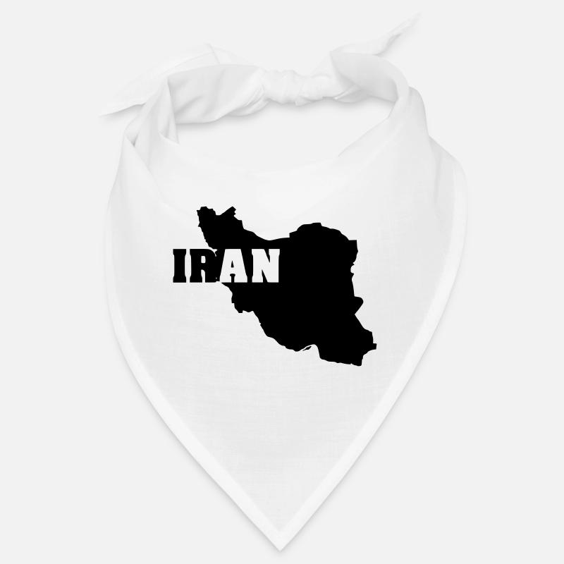 Iran (ID: 002004) - Bandana - Weiß