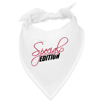 Special Edition Design - Bandana - Weiß - Vorne