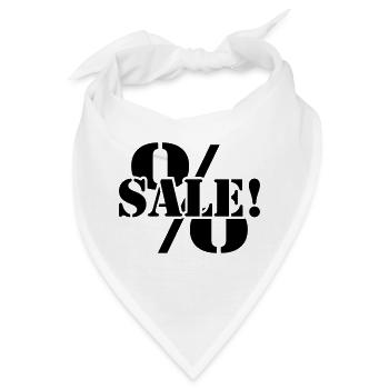Verkäuflich Sale Prozente Reduziert - Bandana - Weiß - Vorne