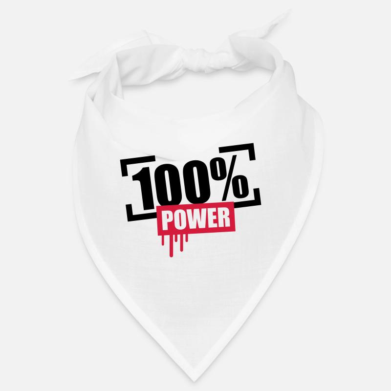 100 % de puissance Stempel Bandana
