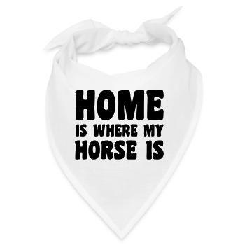 Horse - Bandana - Weiß - Vorne