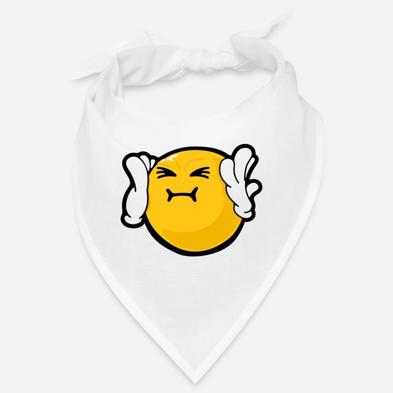 Smiley Anger Harassed Bandana
