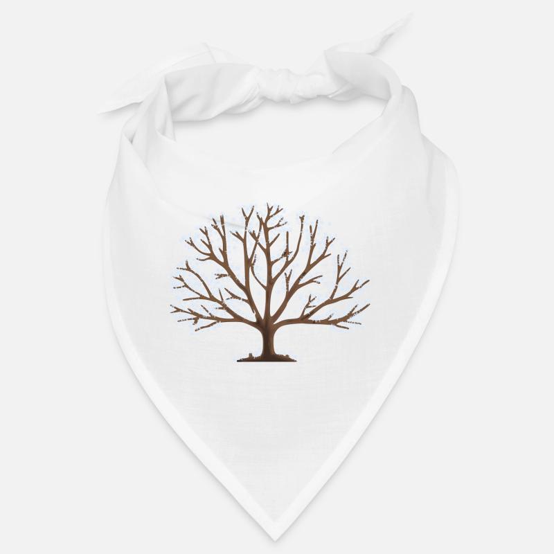 Baum im Winter Bandana