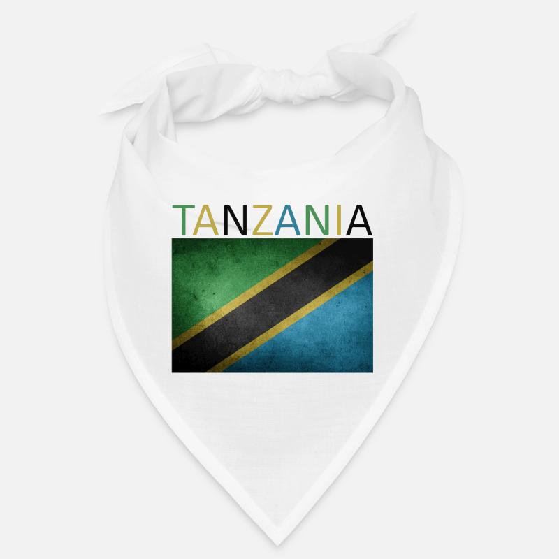 Drapeau tanzanien - Design d’art Bandana