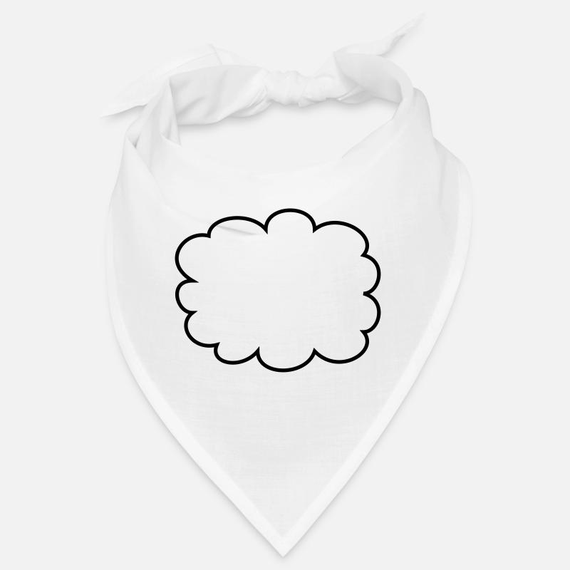 Cloud, bubble Bandana