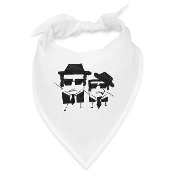 Cube Brothers - Bandana - Weiß - Vorne