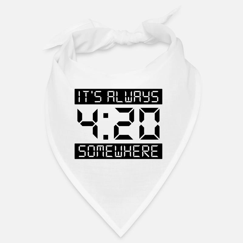 IT'S ALWAYS 4:20 SOMEWHERE Bandana