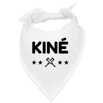 Krankengymnast / Krankengymnastin / Physio / - Bandana - Weiß - Vorne