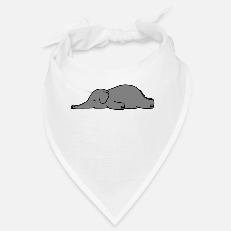 Sleeping elephant Bandana