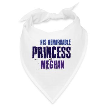 HT Royal Wedding Remarkable Princess blue - Bandana - Weiß - Vorne