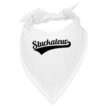 Stuckateur - Bandana - Weiß - Vorne