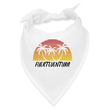 Fuerteventura - Bandana - Weiß - Vorne