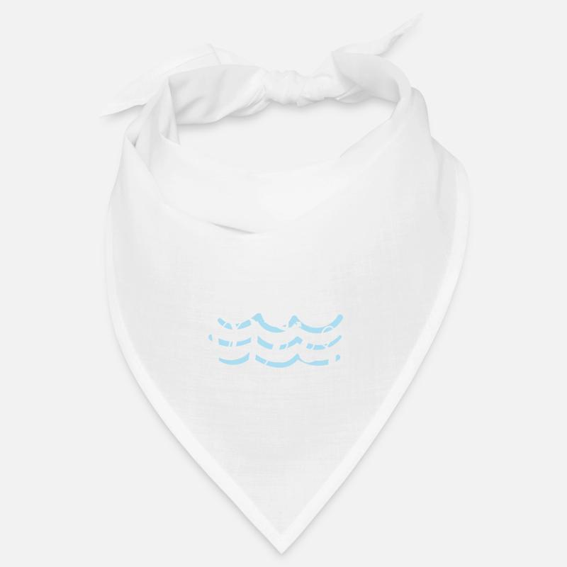 Ich will Meer - Bandana - Weiß