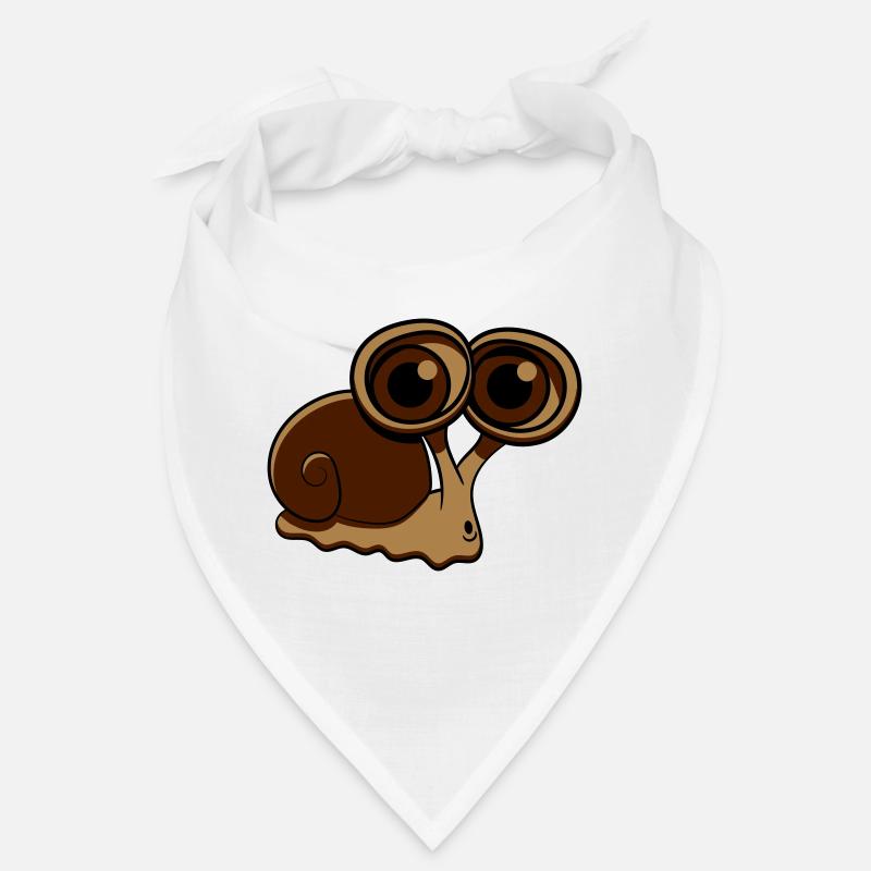 Schnecke lustig grosse Bandana
